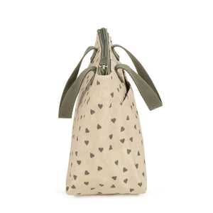 Toaletna torbica Hearts Poppy Moss - Patkica.eu