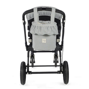 Walking Mum bucket torba za kolica Praliné Vichy Matcha - Patkica.eu