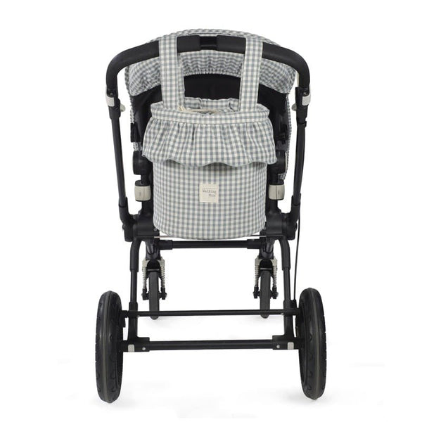 Walking Mum bucket torba za kolica Praliné Vichy Matcha - Patkica.eu