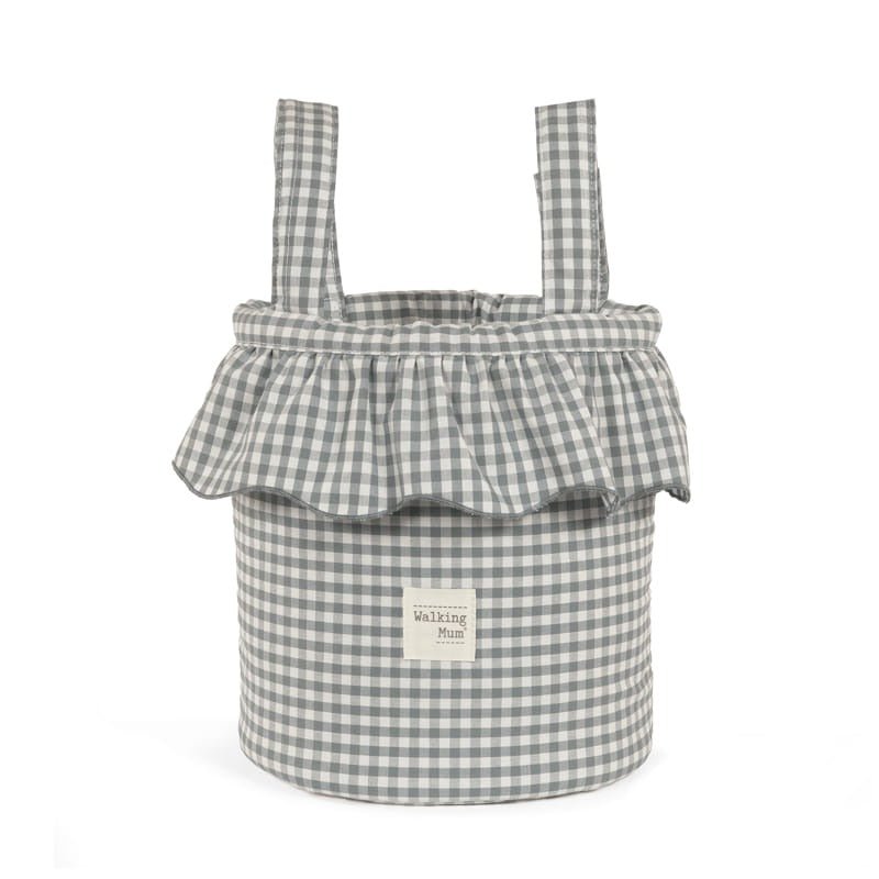 Walking Mum bucket torba za kolica Praliné Vichy Matcha - Patkica.eu