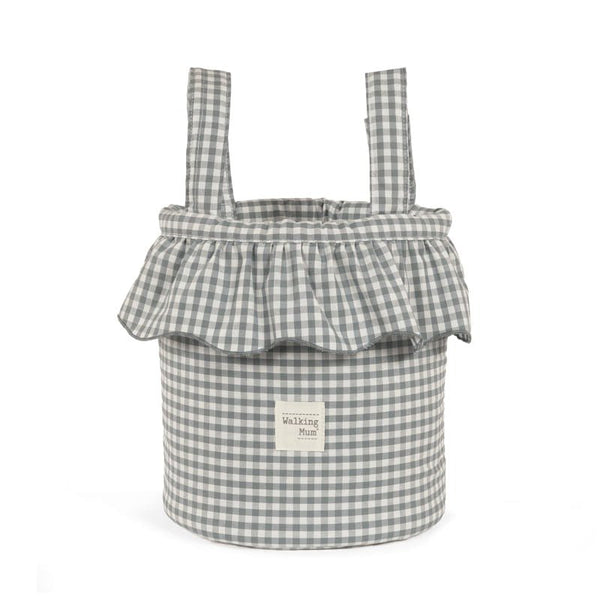 Walking Mum bucket torba za kolica Praliné Vichy Matcha - Patkica.eu