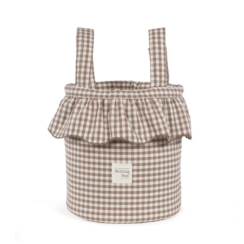 Walking Mum bucket torba za kolica Praliné Vichy Moka - Patkica.eu