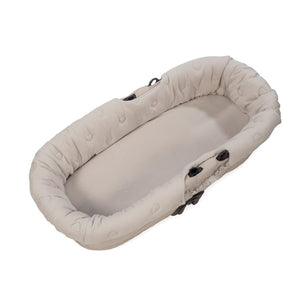 Walking Mum navlaka s gumicom i plahta za košaru kolica Sintra Beige - Patkica.eu