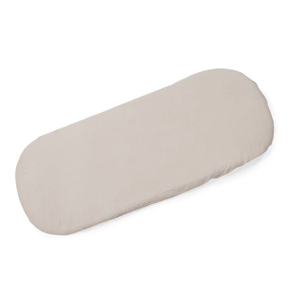 Walking Mum navlaka s gumicom i plahta za košaru kolica Sintra Beige - Patkica.eu