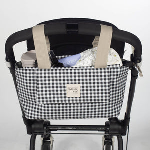 Walking Mum organizator za kolica I love Vichy Crna - Patkica.eu