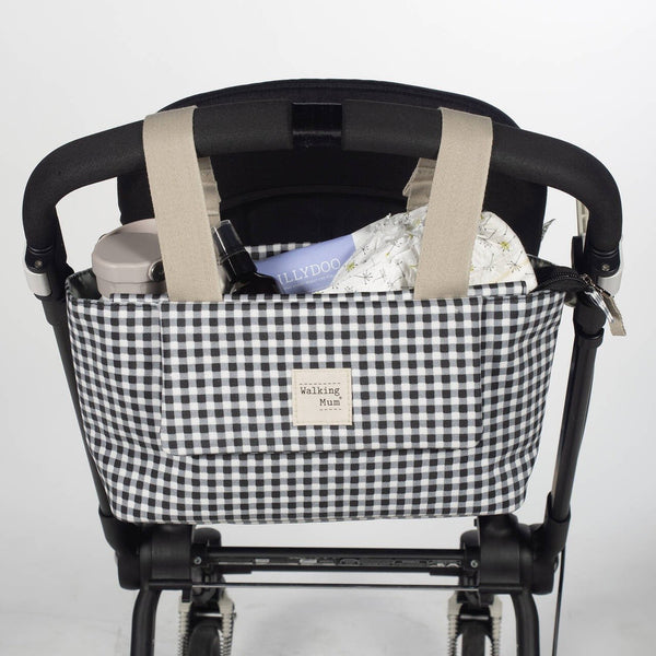 Walking Mum organizator za kolica I love Vichy Crna - Patkica.eu
