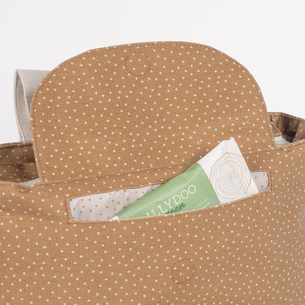 Walking Mum organizator za kolica Polka Dot Poppy Cinnamon - Patkica.eu
