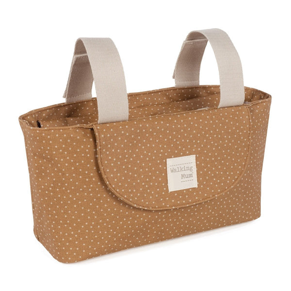 Walking Mum organizator za kolica Polka Dot Poppy Cinnamon - Patkica.eu