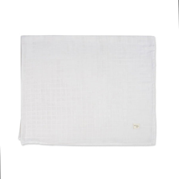 Walking Mum plahta za košaru kolica i muslin dekica Botton Strips - Patkica.eu