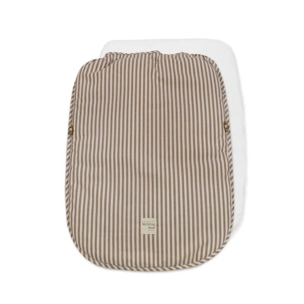 Walking Mum Praliné Vichy Strips Moka vreća za kolica TOG 2,5 - Patkica.eu