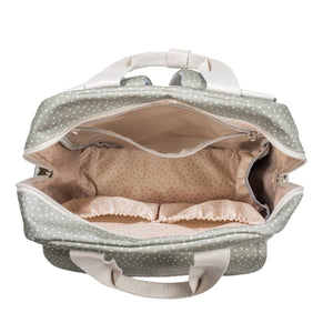 Walking Mum ruksak Polka Dot Poppy Moss - Patkica.eu