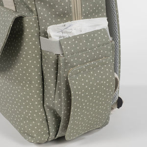 Walking Mum ruksak Polka Dot Poppy Moss - Patkica.eu