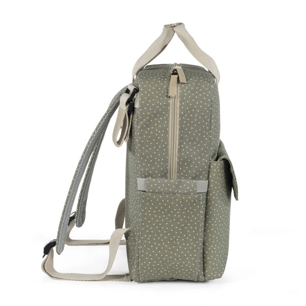 Walking Mum ruksak Polka Dot Poppy Moss - Patkica.eu