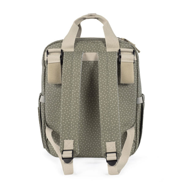 Walking Mum ruksak Polka Dot Poppy Moss - Patkica.eu