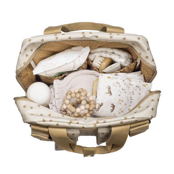 Walking Mum ruksak za kolica Hearts Poppy Cinammon - Patkica.eu