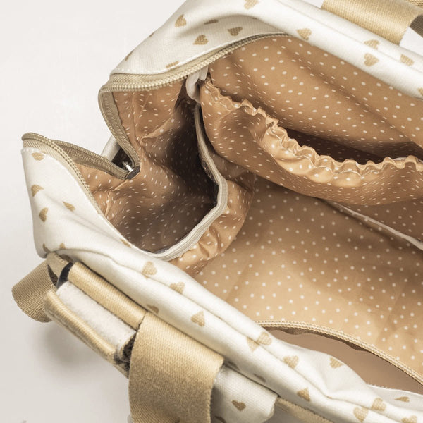 Walking Mum ruksak za kolica Hearts Poppy Cinammon - Patkica.eu