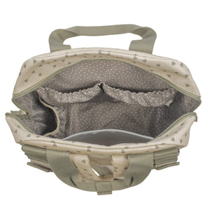 Walking Mum ruksak za kolica Hearts Poppy Moss - Patkica.eu