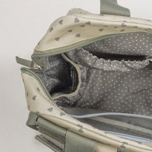 Walking Mum ruksak za kolica Hearts Poppy Moss - Patkica.eu