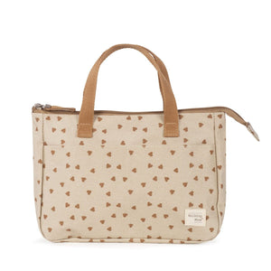 Walking Mum toaletna torbica Hearts Poppy Cinnamon - Patkica.eu