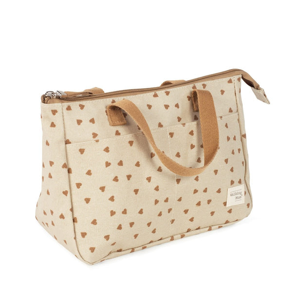 Walking Mum toaletna torbica Hearts Poppy Cinnamon - Patkica.eu