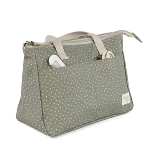 Walking Mum toaletna torbica Polka Dot Poppy Moss - Patkica.eu