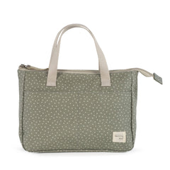 Walking Mum toaletna torbica Polka Dot Poppy Moss - Patkica.eu