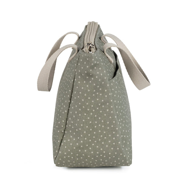 Walking Mum toaletna torbica Polka Dot Poppy Moss - Patkica.eu