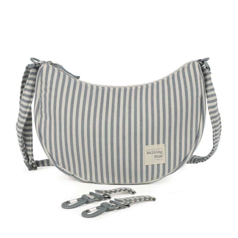 Walking Mum torba za kolica i prematanje Praliné Strips Matcha - Patkica.eu