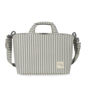 Walking Mum torba za kolica s podlogom za presvlačenje Praliné Stripes Matcha - Patkica.eu