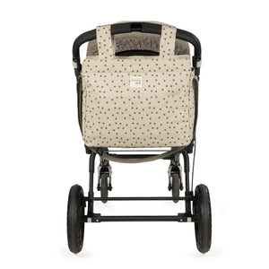 Walking Mum torba za prematanje i kolica Poppy Moss Srca Zelena - Patkica.eu