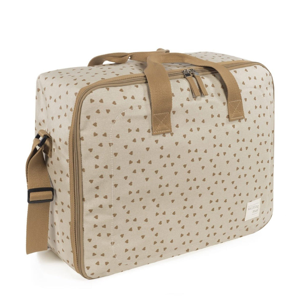 Walking Mum torba za put/ rodilište Hearts Poppy Cinnamon - Patkica.eu